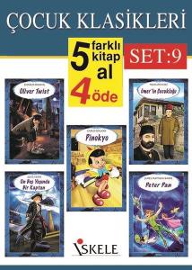 Çocuk Klasikleri Set 9 - 5 Kitap Takım Çocuk Klasikleri Set 9 - 5 Kitap Takım