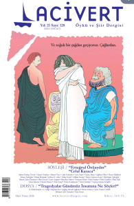 Lacivert Öykü ve Şiir Dergisi Sayı : 128