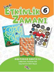 Şimdi Etkinlik Zamanı 6 Labirent, Farkları Bul Sayılarına Göre Boya