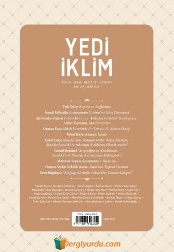 Yedi İklim Dergisi 394 Kollektif