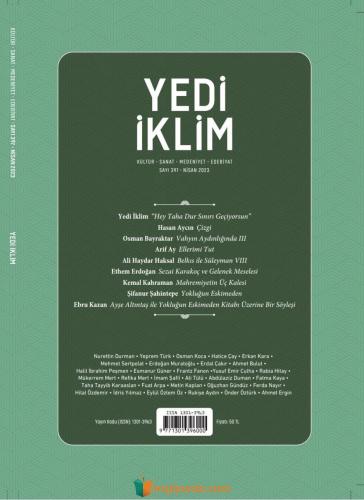 Yedi İklim Dergisi Sayı:397 Kollektif