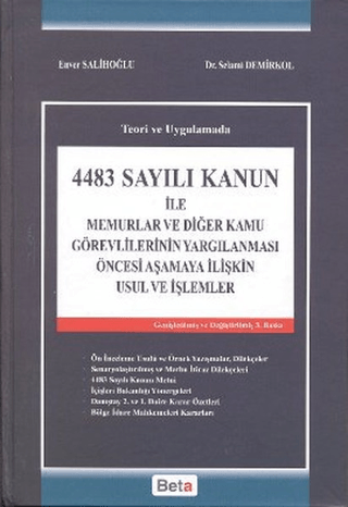 4483 Sayılı Kanun ile Memurlar ve Diğer Kamu Görevlerinin Yargılanması