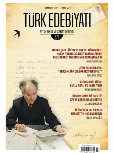 Türk Edebiyatı Dergisi Sayı: 573 Kolektif