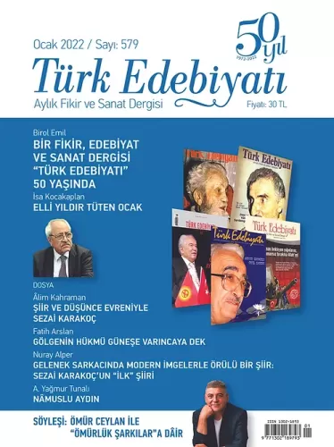 Türk Edebiyatı Dergisi Sayı: 579 Kolektif