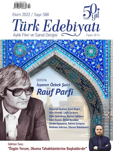 Türk Edebiyatı Dergisi Sayı: 588 Kolektif
