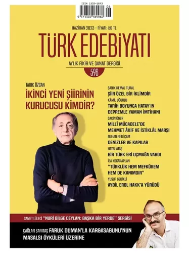Türk Edebiyatı Dergisi Sayı: 596 Kolektif