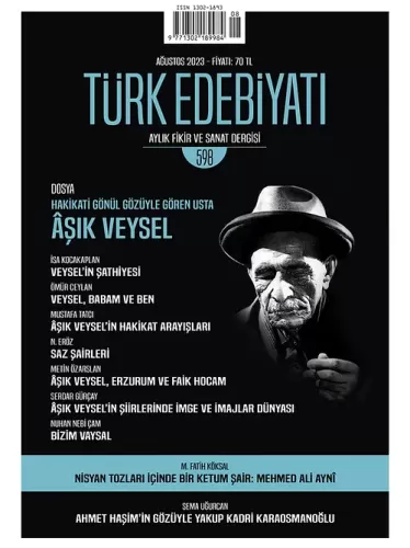 Türk Edebiyatı Dergisi Sayı: 598 Kolektif