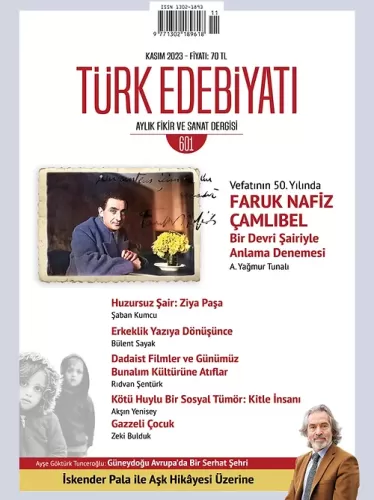 Türk Edebiyatı Kasım 2023 Kolektif