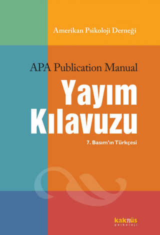 APA Yayım Kılavuzu Kolektif