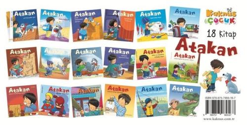Atakan Seti - 18 Kitap Takım Seda Darcan Çiftçi