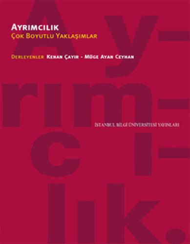 Ayrımcılık - Çok Boyutlu Yaklaşımlar Marcel Van Der Linder