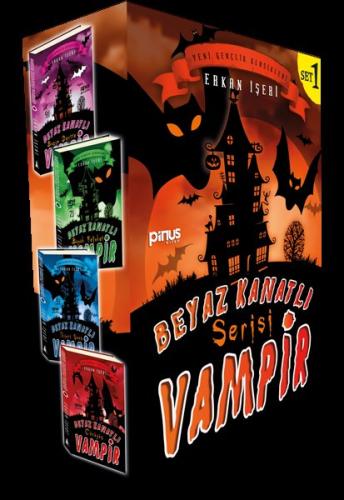 Beyaz Kanatlı Vampir Set 1-4 Kitap Takım Erkan İşeri