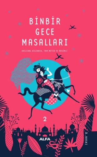 Binbir Gece Masalları - 2 (Tam Metin ve Resimli) (Ciltli)