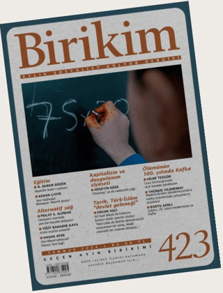 Birikim Dergisi Sayı 423 - Temmuz 2024