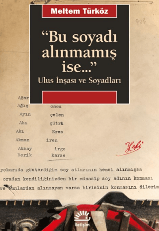 Bu Soyadı Alınmamış ise... Meltem Türköz