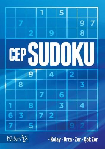 Cep Sudoku (Kolay Orta Zor Çok Zor) Mehmet Şensoy