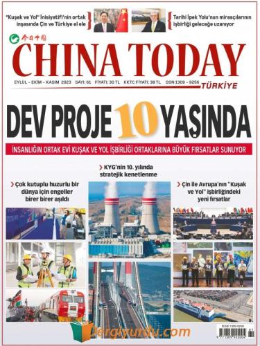 CHINA TODAY TÜRKİYE Dergisi 2024 Abonelik Kollektif