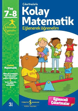 Çıkartmalarla Kolay Matematik 7-8 Yaş