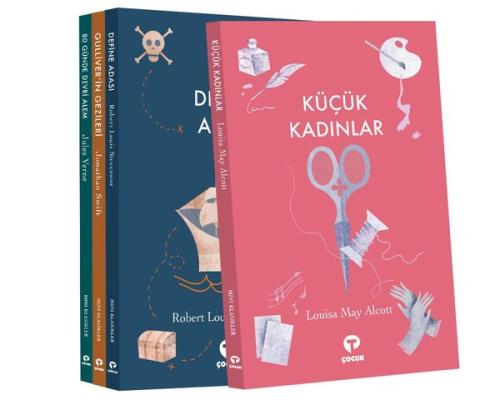 Çocuk Klasikleri Seti-Küçük Boy-4 Kitap Takım Kolektif