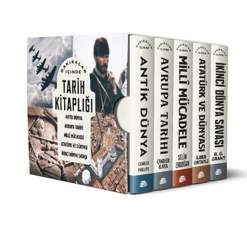 Dakikalar İçinde Tarih Kitaplığı Seti - 5 Kitap Takım Stephen Haggard