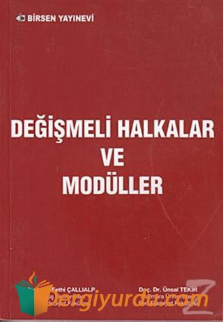 Değişmeli Halkalar ve Modüller