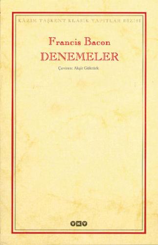 Denemeler-Francis Bacon