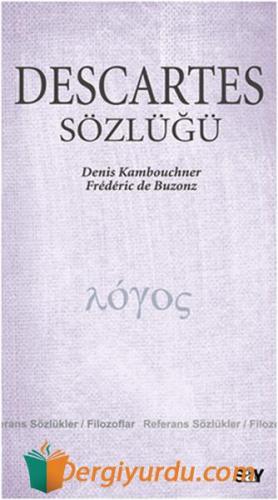 Descartes Sözlüğü Denis Kambouchner