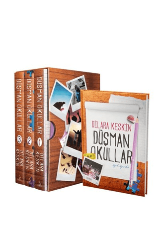 Düşman Okullar Serisi Set (3 Kitap) (Ciltli)