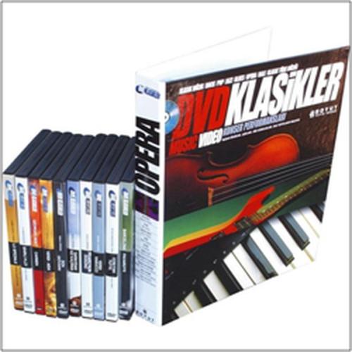 DVD Klasikler - Opera Fasikül Seti + 10 DVD Hediye (Ciltli) Kolektif