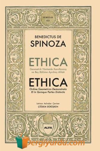 Ethica (Latince - Türkçe) (Ciltli) Benedictus de Spinoza