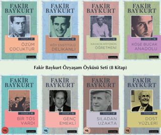 Fakir Baykurt Özyaşam Öyküsü Seti (8 Kitap Takım)