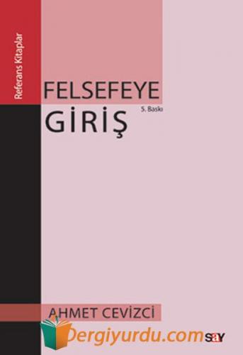 Felsefeye Giriş W.g. Sebald