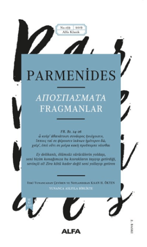 Fragmanlar Parmenides