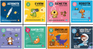 Geleceğin Dahileri Seti (8 Kitap) Carlos Pazos