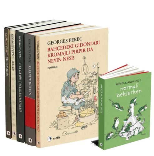 Georges Perec 5 Kitap Takım - Hediyeli