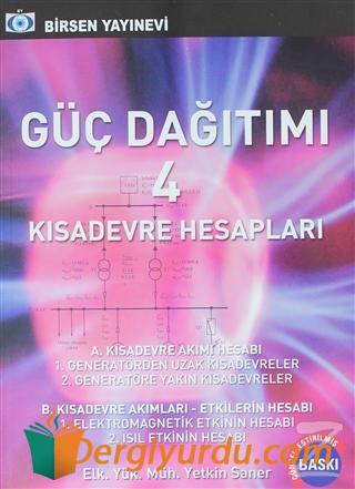 Güç Dağıtımı 4 Kısa Devre Hesapları Yetkin Saner