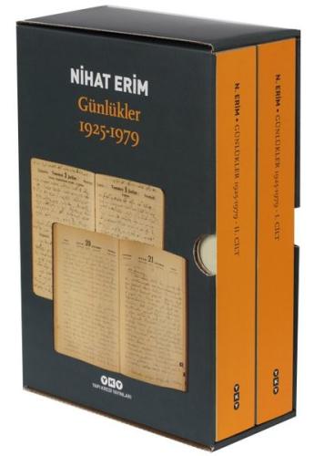 Günlükler 1925-1979 - 2 Cilt Takım Nihat Erim