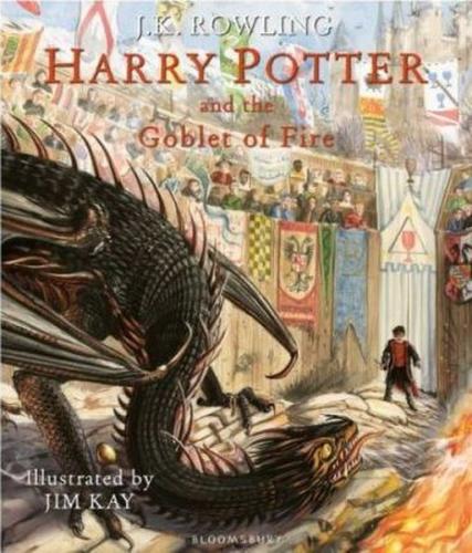 Harry Potter and the Goblet of Fire: Illustrated Edition (Harry Potter Illustrated Edtn) (Ciltli)