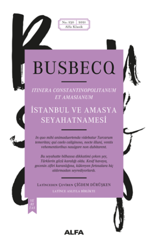 İstanbul Ve Amasya Seyahatnamesi (Ciltli)