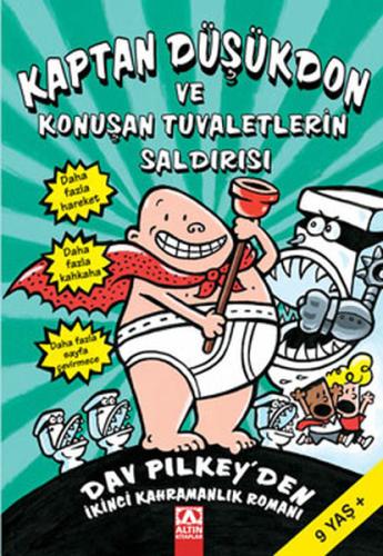 Kaptan Düşükdon ve Konuşan Tuvaletlerin Saldırısı Dav Pilkey