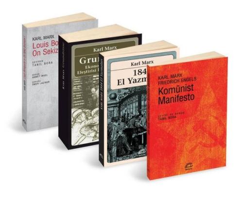 Karl Marx Seti - 3 Kitap - Komünist Manifesto Hediyeli Jonathan Buckle
