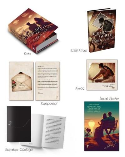 Kırmızı Güller Çabuk Solar - Günyüzü Vesikalığı (Ciltli - Kutulu Set) 