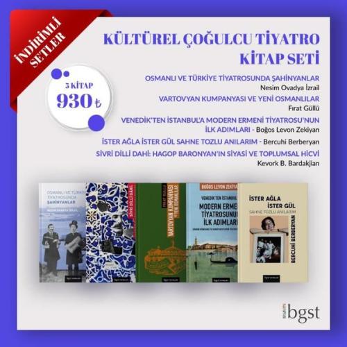 Kültürel Çoğulcu Tiyatro Seti - 5 Kitap Takım Kolektif