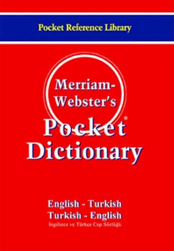 M. Webster's Pocket Dictionary Eng-Turc Turc- Eng Webster