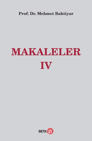 Makaleler 4 (Ciltli) Prosper Jolyot de Crabillon