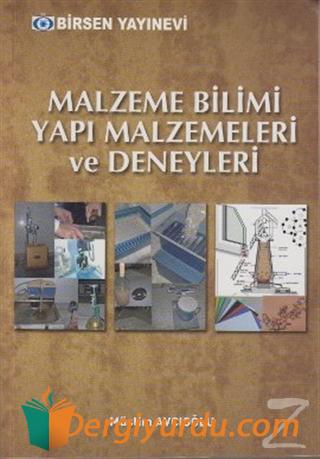 Malzeme Bilimi Yapı Malzemeleri ve Deneyleri Müslim Avcıoğlu