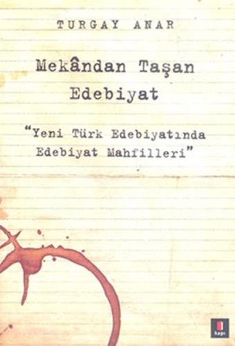 Mekandan Taşan Edebiyat Serdar Soydan