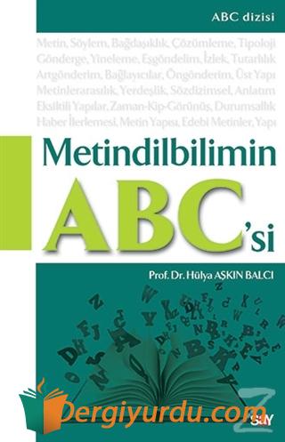 Metindilbilimin ABC'si Hülya Aşkın Balcı