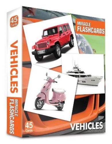 Miracle Flashcards Vehicles - 45 Pictures Kolektif
