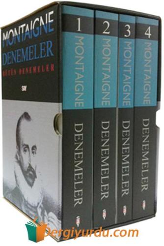 Denemeler (4 Cilt) Michel de Montaigne